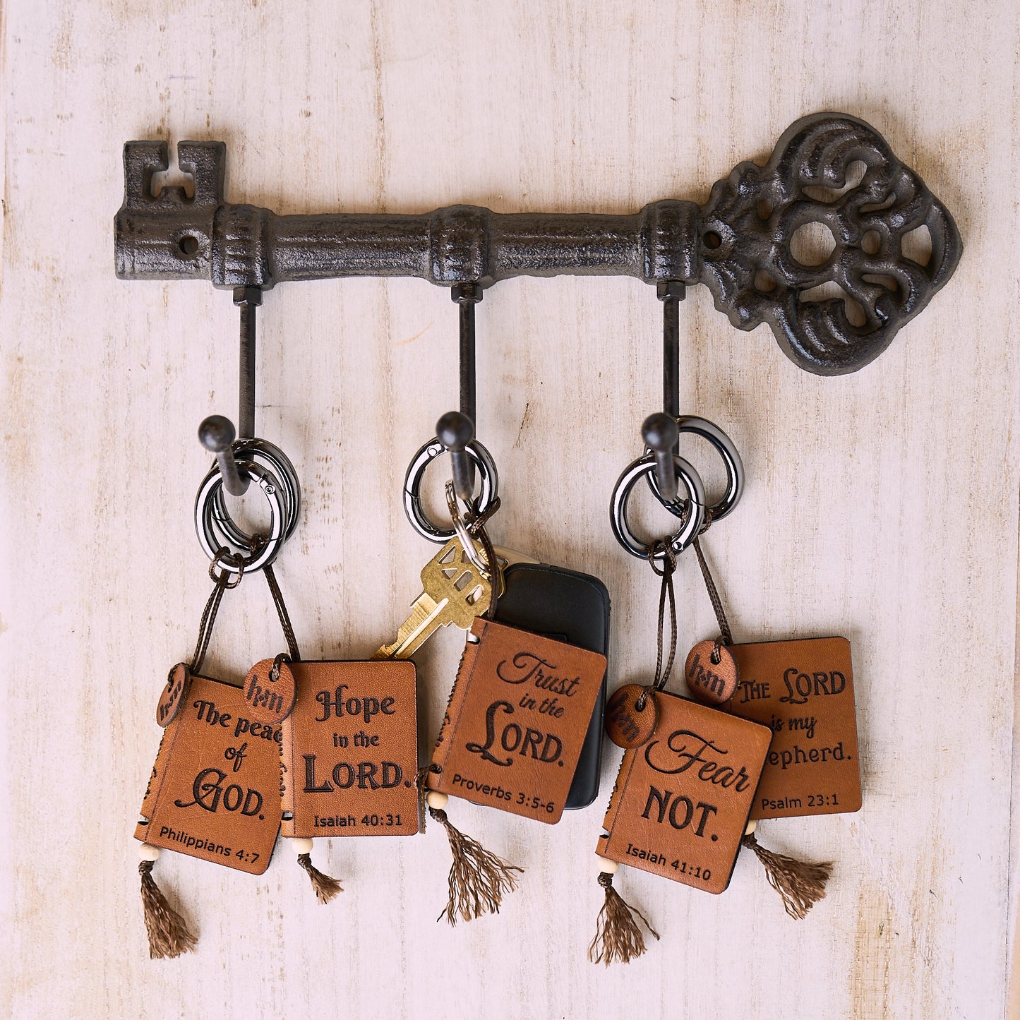 Holy Matters Leather Keepsake | Philippians 4:13