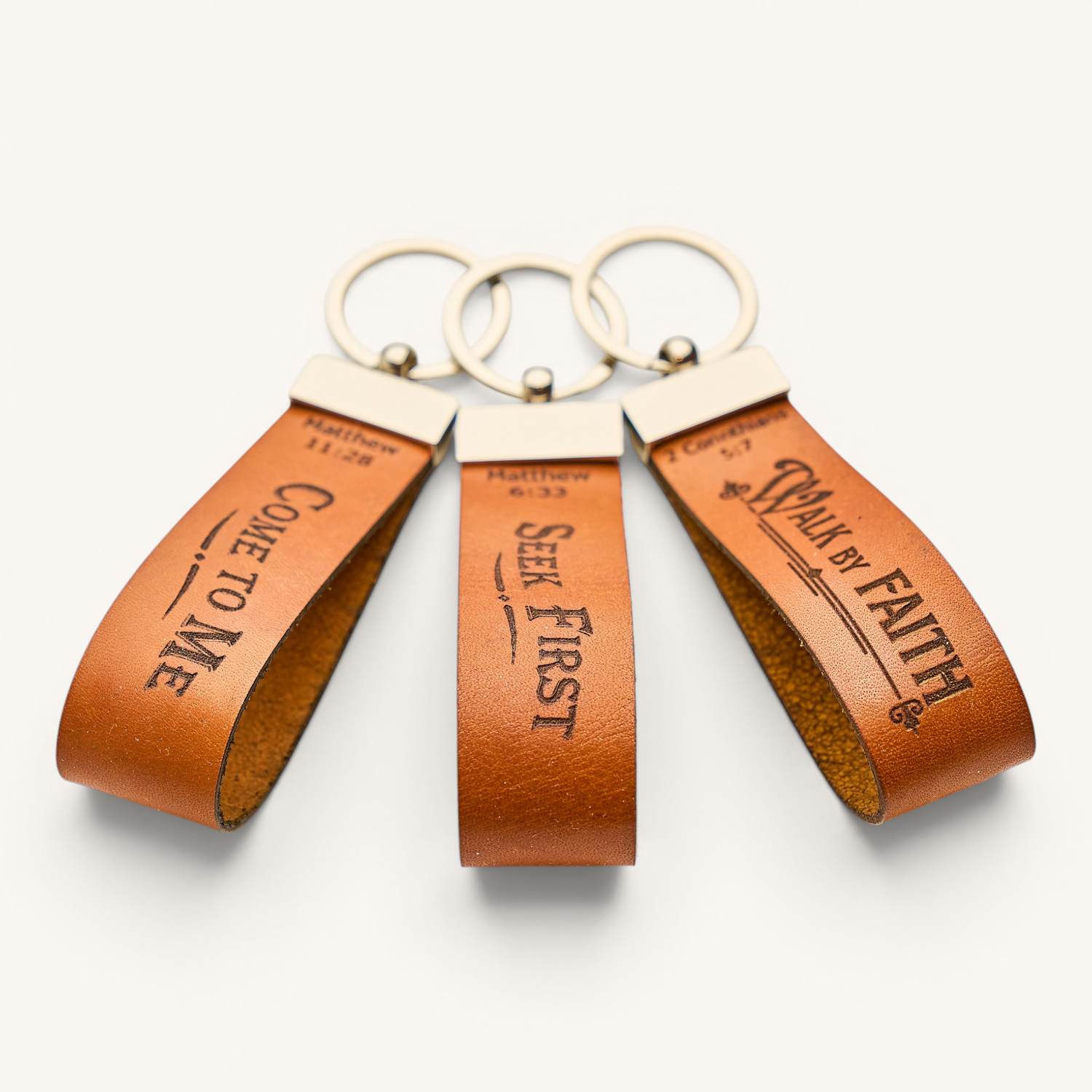 Leather Keychains