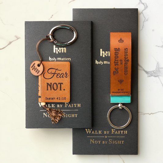Holy Matters Be Strong & Courageous Gift Set | Christian Faith Gift